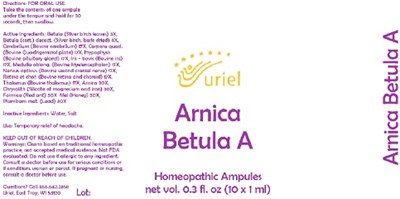 Arnica Betula A Ampule..jpg Arnica Betula A Ampule. - Arnica Betula A Ampule.